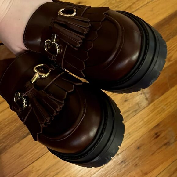 Sezane Amy Loafers in Iced Chocolate Size 9 - Picture 8 of 11